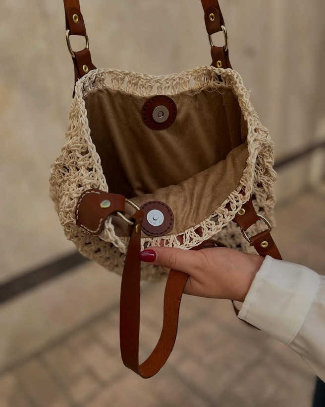 کیف دست دوز شکوفه
