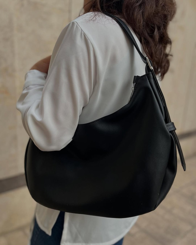 کیف زنانه چرمی ماه گونی